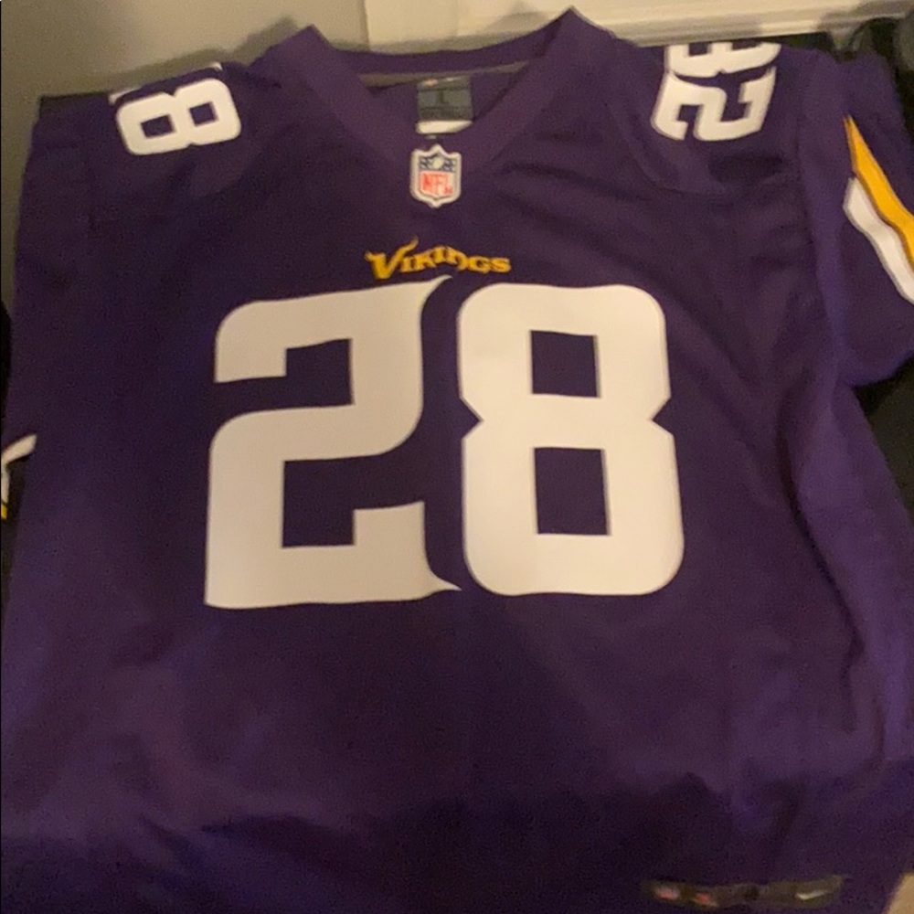 Youth size large Adrian Peterson jersey